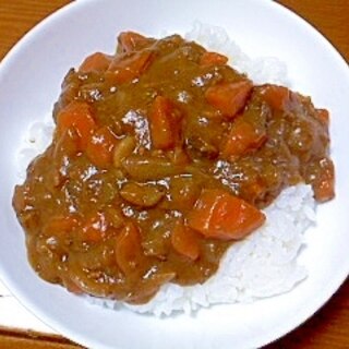 合びき肉となすのカレー